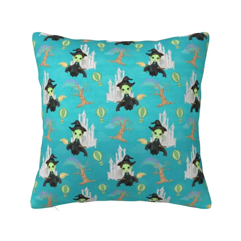 Custom Nordic Style Wicked The Musical Throw Pillow Case Home Decor Square Cushion Cover Pillowcover for Sofa