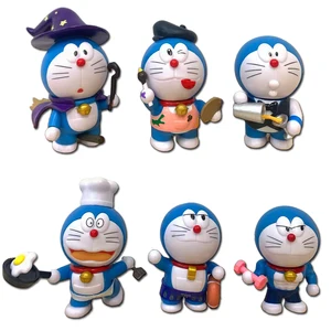 عبقور أنيمي شخصية شخصية عمل للأطفال نوبيتا شيزوكا المصنوعة يدويا كعكة الديكور سيارة زخرفة نموذج الدمى هدية عيد ميلاد 1 مجموعة أفضل 10 دمى دوراما مبيعا - رقم 7