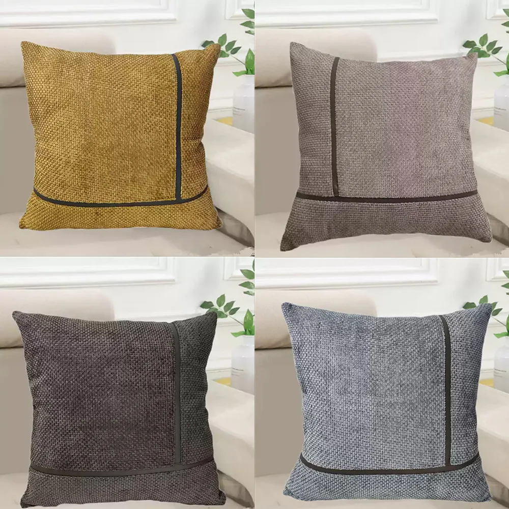 

Thickened velvet feel Nap Pillow Living Room Sofa Cushions Cozy Sleeping Neck Throw Pillow Headrest For Home Office Bedside Car