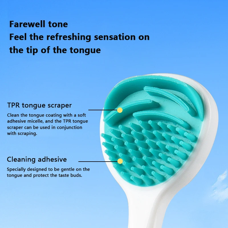 Скребок для языка, 1 шт., щетка для чистки поверхности языка, щетки для чистки языка, очиститель свежего дыхания, здоровья