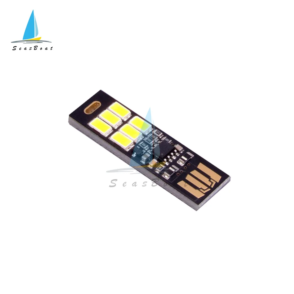 Portable Mini 5730 USB LED Light 5V Touch Sensor Dimmable Night Light for Power Bank Computer Laptop PC Book Reading Table Lamp