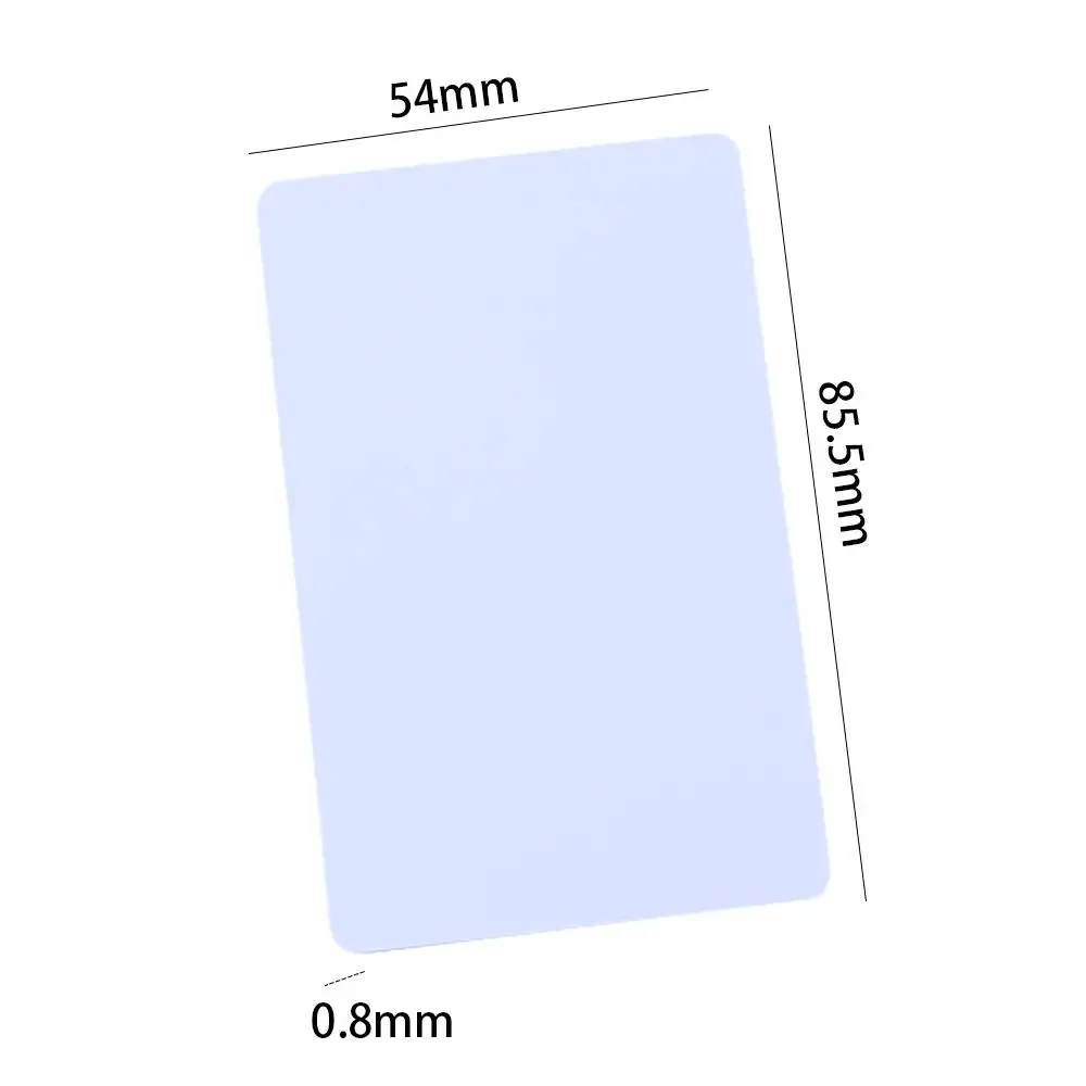1K M1 Proximity Dunne Smart Card 10 stks/partij 13.56Mhz RFID-kaart IC Kaarten 0.8mm Dunne