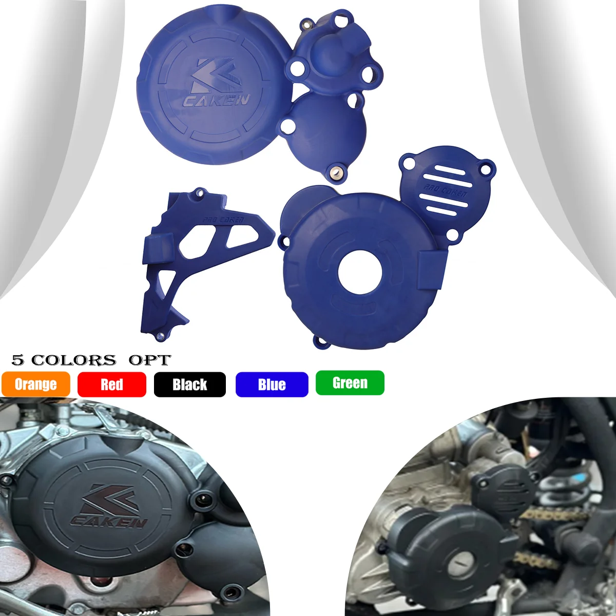 

Motorcycle Engine Clutch Protector Ignition Guard Cover Sprocket Guards Cover For Zongshen ZONSEN CBS300 KEWS K16 Zuumav K7