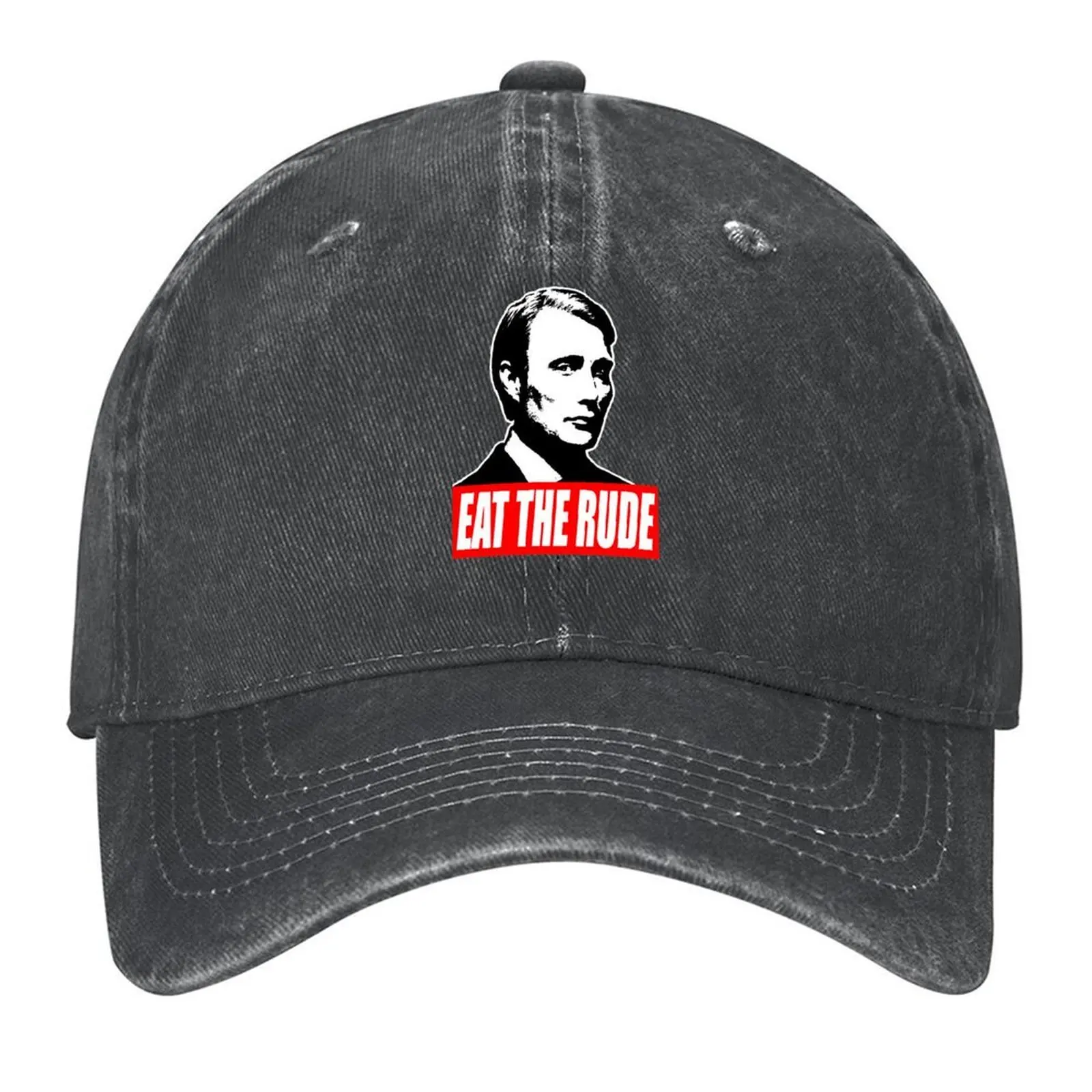 

Day Gift For Hannigram Hannibal Lecter Cool Gifts Baseball Cap Icon Hat Man Luxury Horse Hat Sun Cap Caps For Women Men's