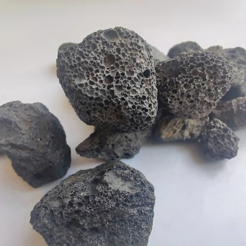 100g/pack Natural Porous Volcanic Rock Original Stone Geode Aromatherapy Essential Oil Diffuser Fish Tank Flower Pot Home Decor