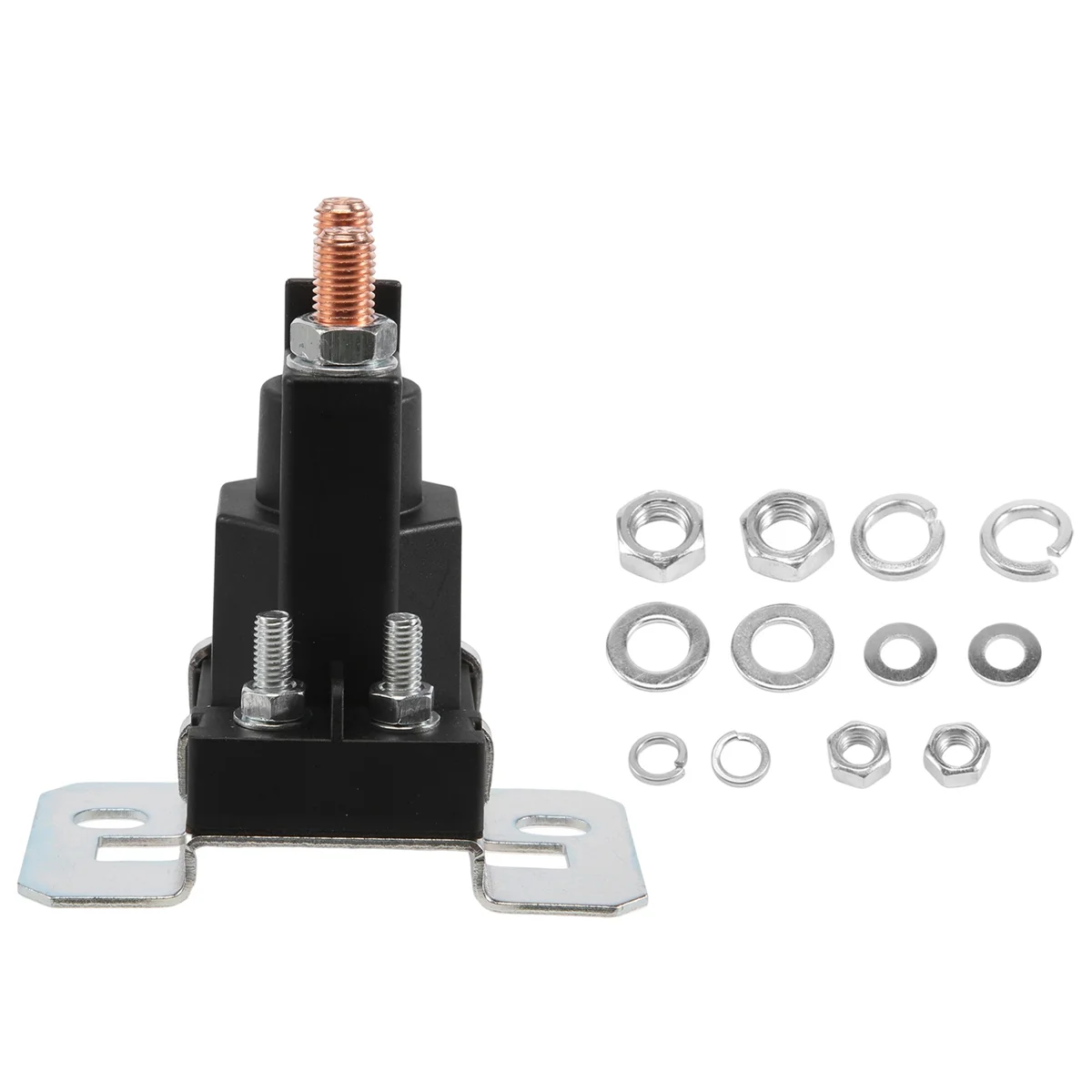 รีเลย์แบตเตอรี่เริ่มเปิด/ปิด4ขา500A 12V สำหรับสวิตช์ไฟฟ้าในรถยนต์