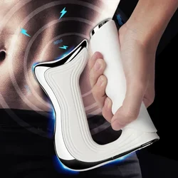 Nuevo Masajeador corporal portátil NMES masaje de Fascia eléctrico 3 modos terapia física recargable para alivio profundo de la fatiga muscular