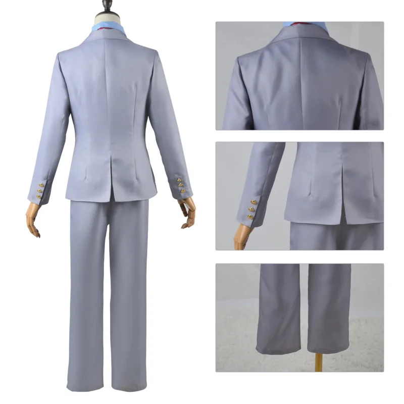 Anime Je Leugen In April Kaori Miyazono Cosplay Kostuum Arima Kousei Synthetische Pruik Jas Shirt Rok School Uniform Meisjes Vrouwen