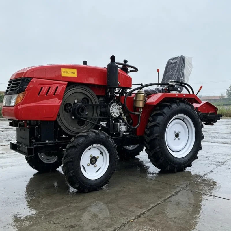 

Customized Wheeled Tractor, 60HP 4‑Wheel Drive Rotary Tiller, Agricultural 4‑Wheel Drive Cultivator, Agricultural Rotary Tiller