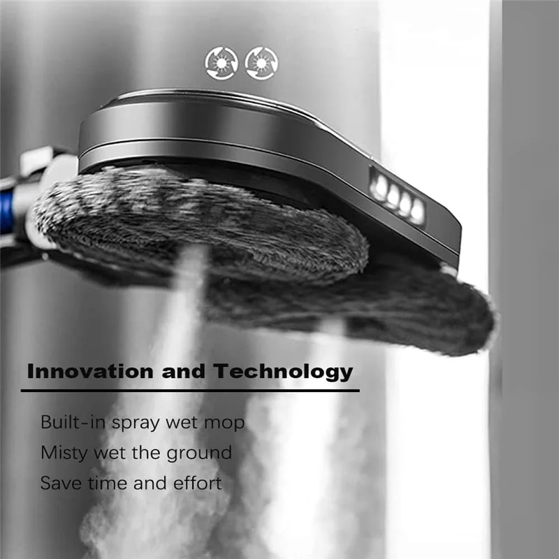 

Практичная электрическая насадка для швабры для пола для Dyson V7 V8 V10 V11, детали пылесоса, насадка для распыления влажной и сухой уборки с замком переключателя