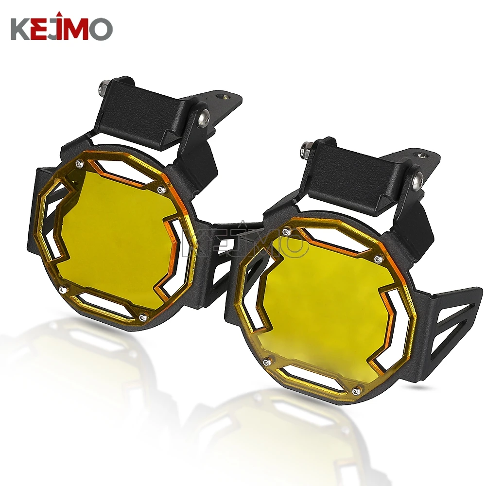 For BMW R1200GS R1250GS ADV R1200 R1250 GS Adventure Motorcycle Flipable Fog Light Protector Guard Lamp Cover Shiled Accessories