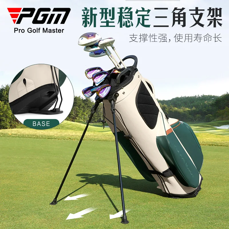PGM Golf Bag for Women 7-Way Divider Waterproof Stand Bag with Dual Straps