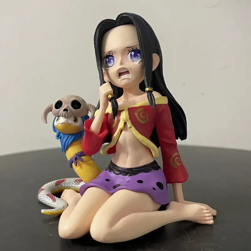 One Piece Boa Hancock Action Figure Figures Q Version Model Childhood Hancock Statue Anime Dolls Collection Desk Decor Toys Gift