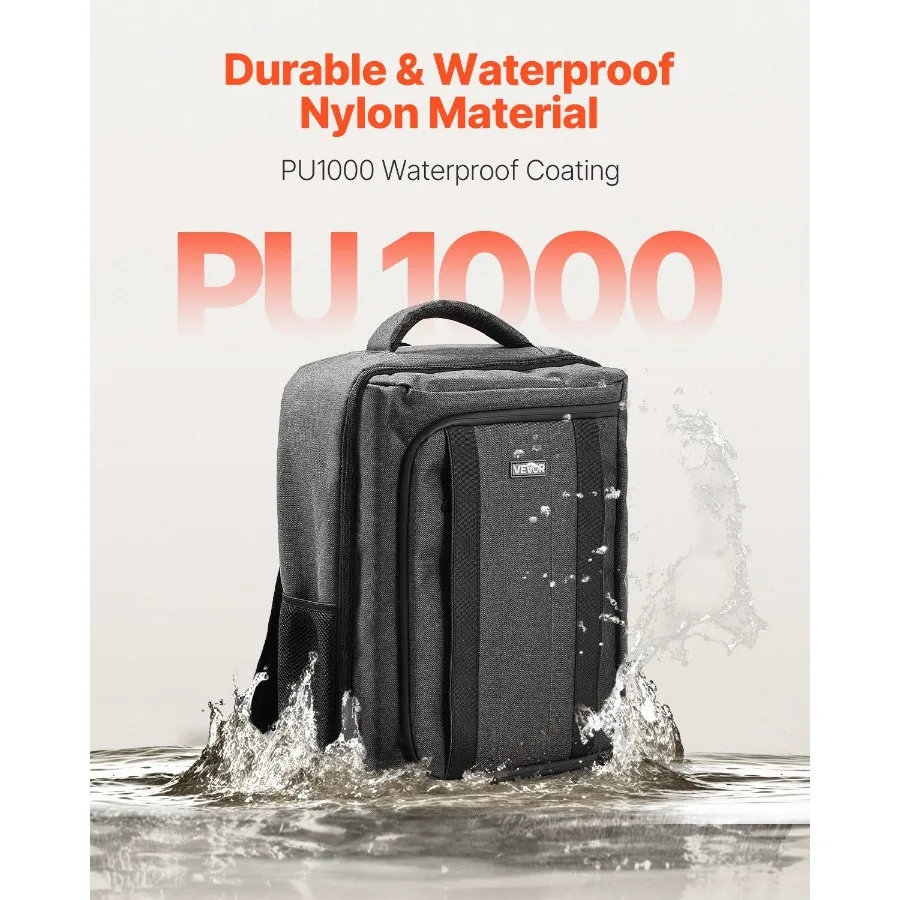 حقيبة ظهر PS5 مزدوجة الكتف للسفر لجهاز بلاي ستيشن 5 PS5 من النايلون النحيف