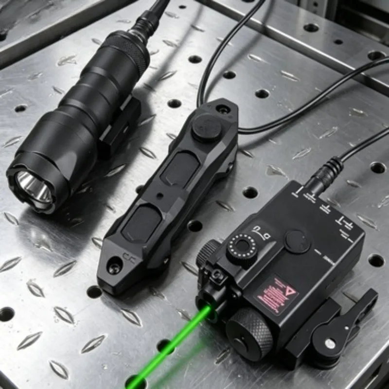 Ultra Light Weight M4A1 General Side Laser MINI-A2 Green Portable Field Play Parts