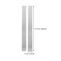 4pcs Iron Bulletin Board Strips SelfAdhesive Wall Notice Board Photo Display iron bulletin board Home Office Presentation Supply 6