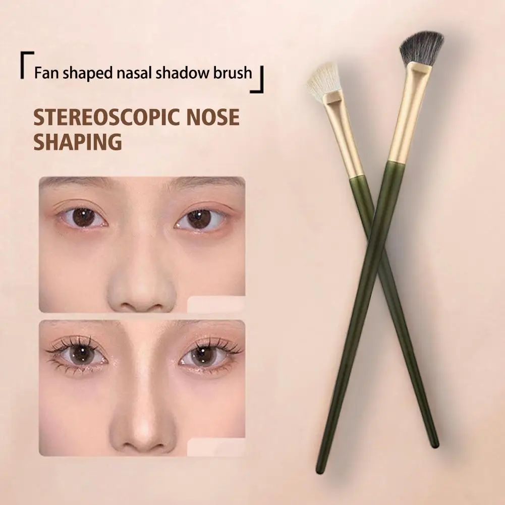 New Nose Shadow Brush Angled Contour Makeup Brushes Brush Cosmetic Concealer Blending Nose Eyeshadow Makeup Silhouette Eye C7H8