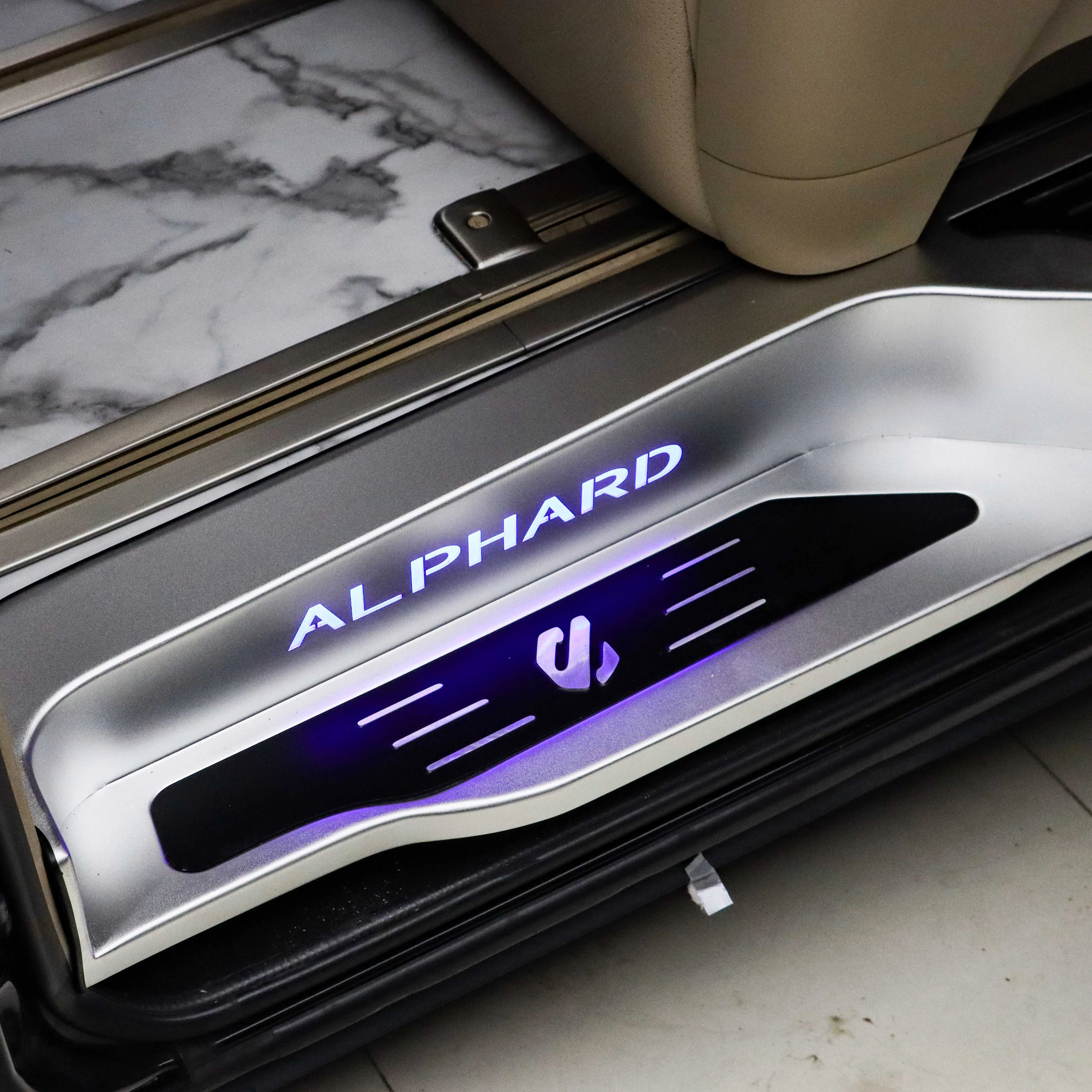 

Upgrade LED Welcome Pedal for Alphard/Vellfire 2008-2025 Customizable New Installation Support