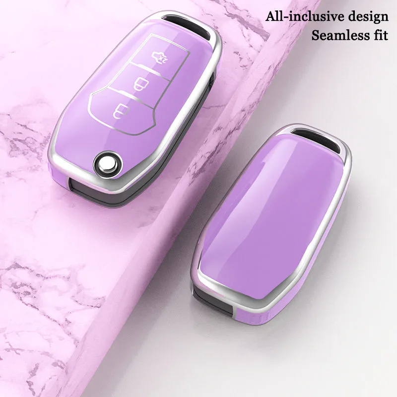 TPU Car Key Case for Ford Fiesta Maverick Mondeo Ecosport F150 F250 F350 F450 Figo Puma Everest Ranger Car Key Shell Accessories - view 4