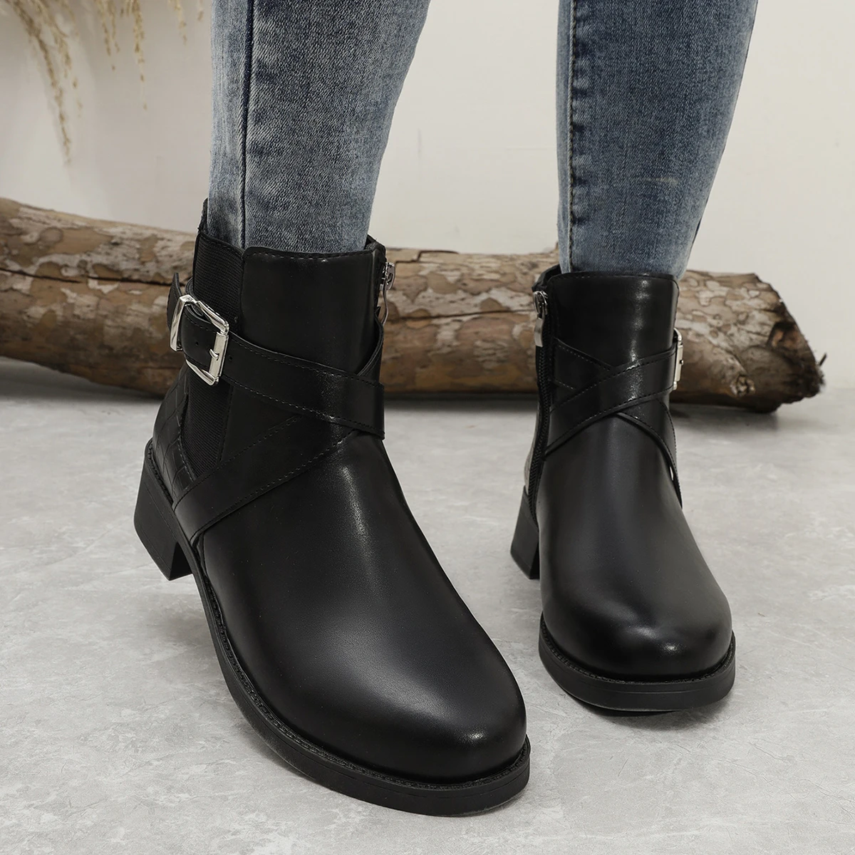 รองเท้าบูทหุ้มข้อสำหรับผู้หญิง - Women'S Shoes Chelsea บทวิจารณ์และราคา