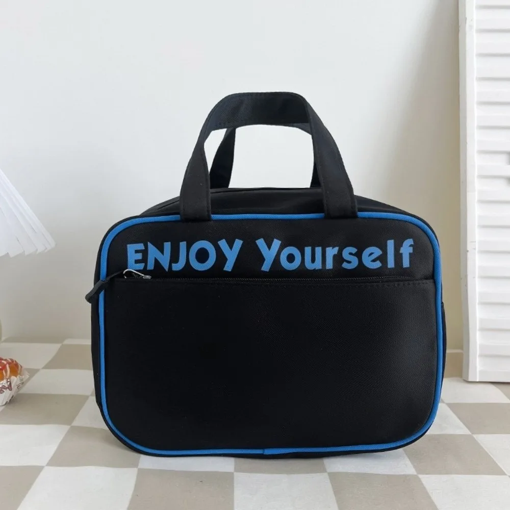 

Hand-held Insulated Bag Insulated Bag Nylon Waterproof Student Lunch Bag Large Capacity Thickened Lunch Box Bag Commute