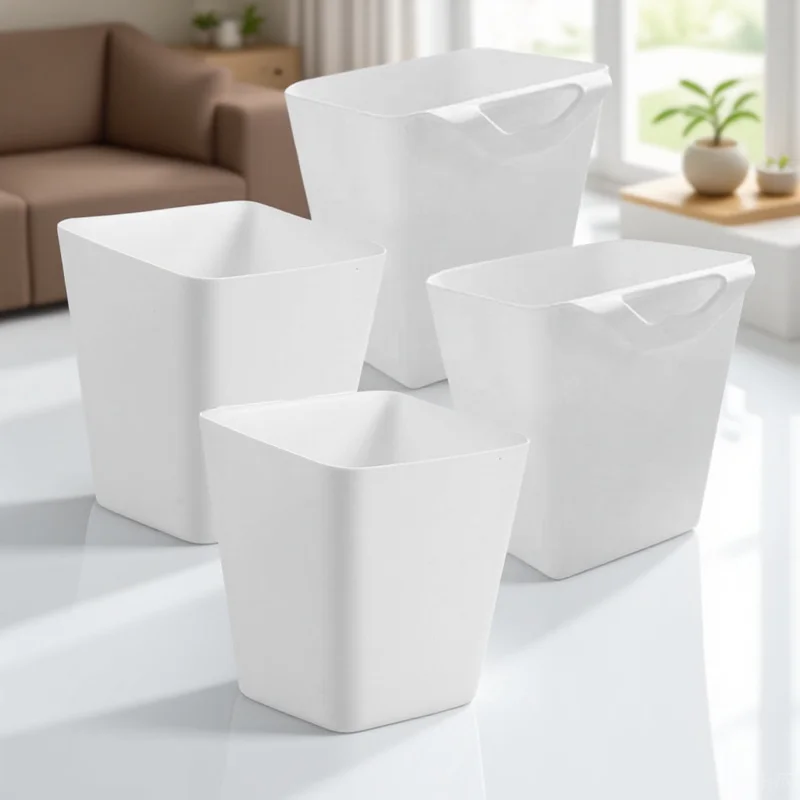 

4pcs Storage Set Compact Hanging Cup Holder For Rolling Small Hanging Bucket Cart Trolley Organizer Home Sundries Bin