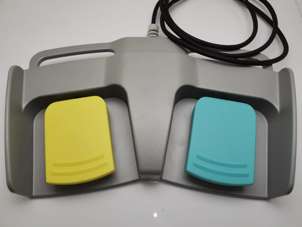 Ножной переключатель двойного назначения HRF-HD62, металлический водонепроницаемый ножной переключатель двойной функции IP68.