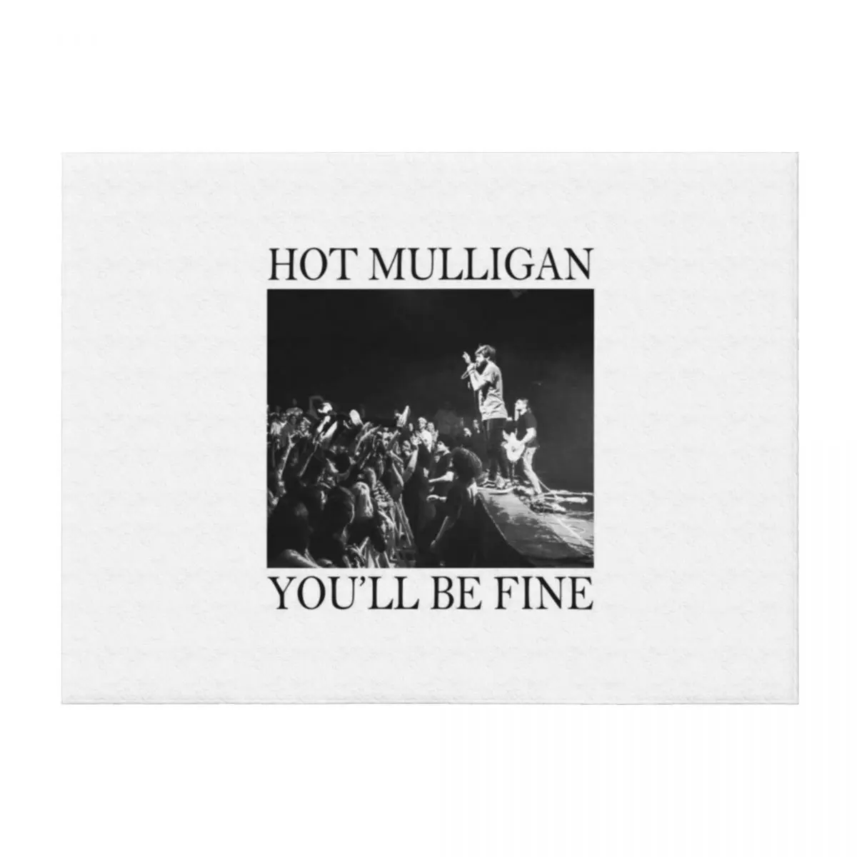 

Hot Mulligan - You'll Be Fine Show Photography Throw Blanket For Sofa Thin Fashion Sofas Weighted Bed Blankets