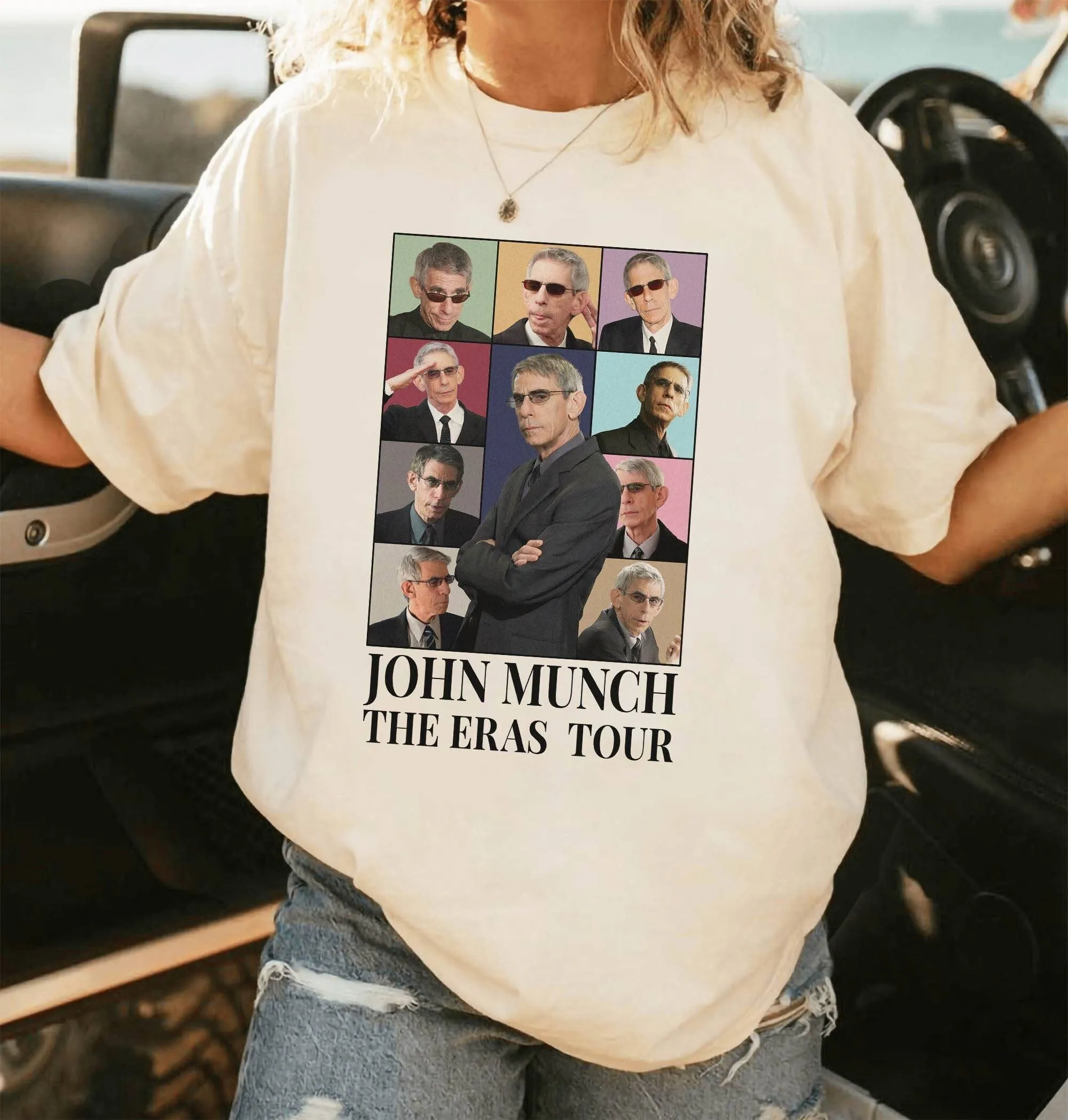 John Munch Eras Tour Style T Shirt Vintage Law And Order Movie Svu