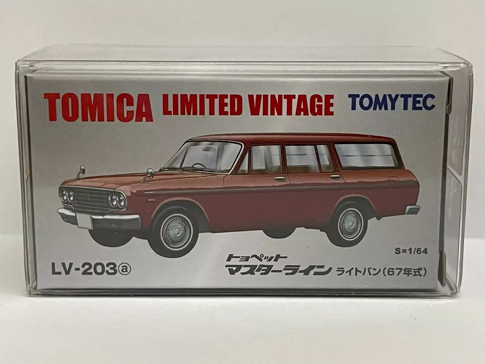 

Tomica Limited Vintage Tomytec LV-203a Toyopet Maserline светильник Van коллекция литых моделей автомобилей ограниченный выпуск хобби игрушки