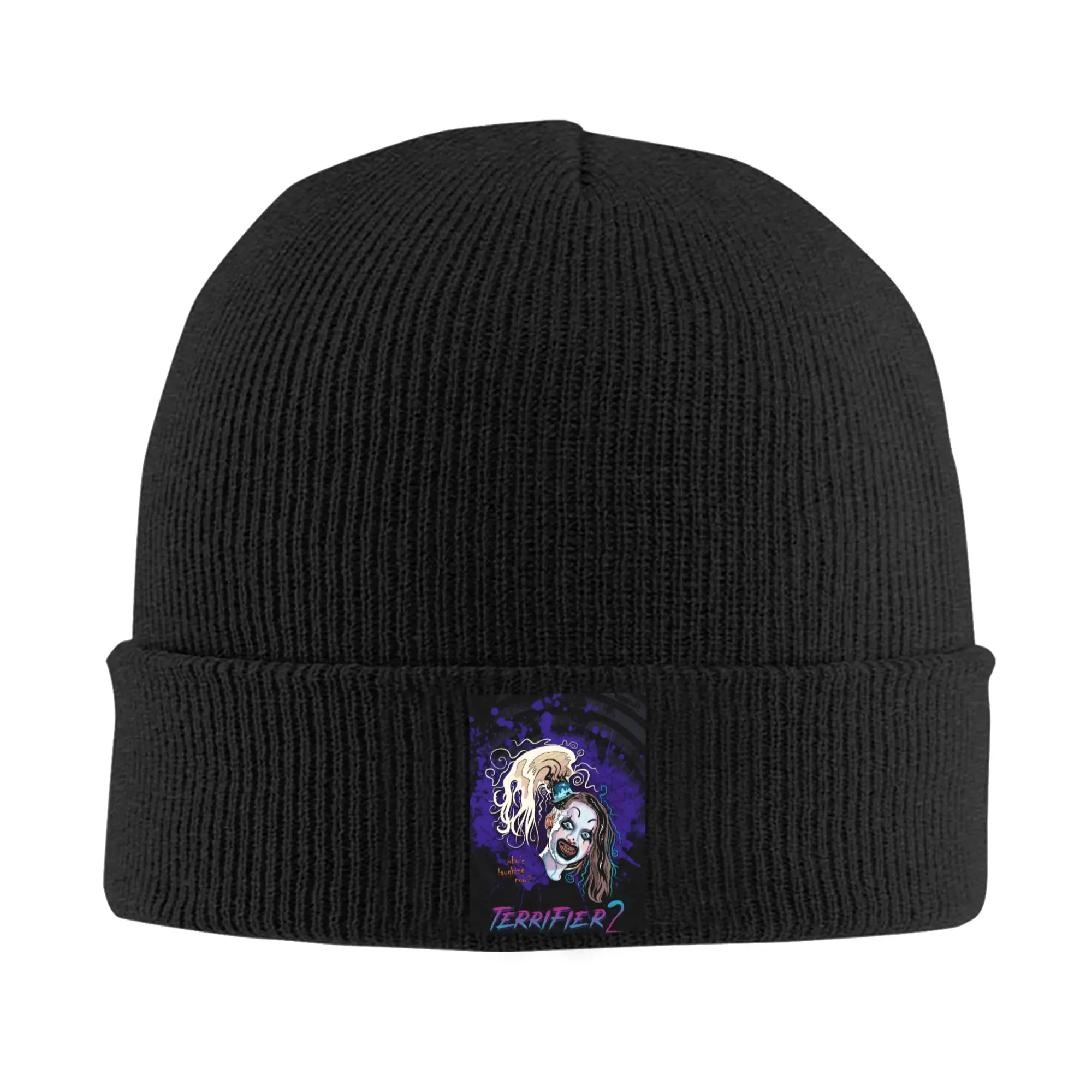 Custom Movies T-Terrifiers Manga Bonnet Hat Hip Hop Knit Hats Men Women Unisex Adult Horror  Warm Winter Skullies Beanies Caps