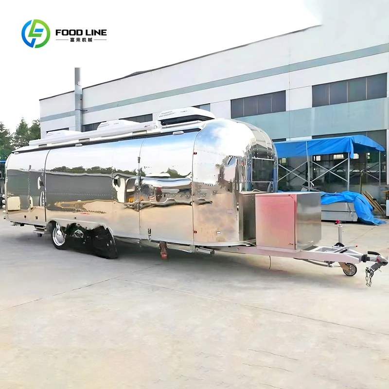 عربة القهوة المدمجة المخصصة شرب مقطورة الآيس كريم عربة الوجبات السريعة شخصية الأعمال المتنقلة #5