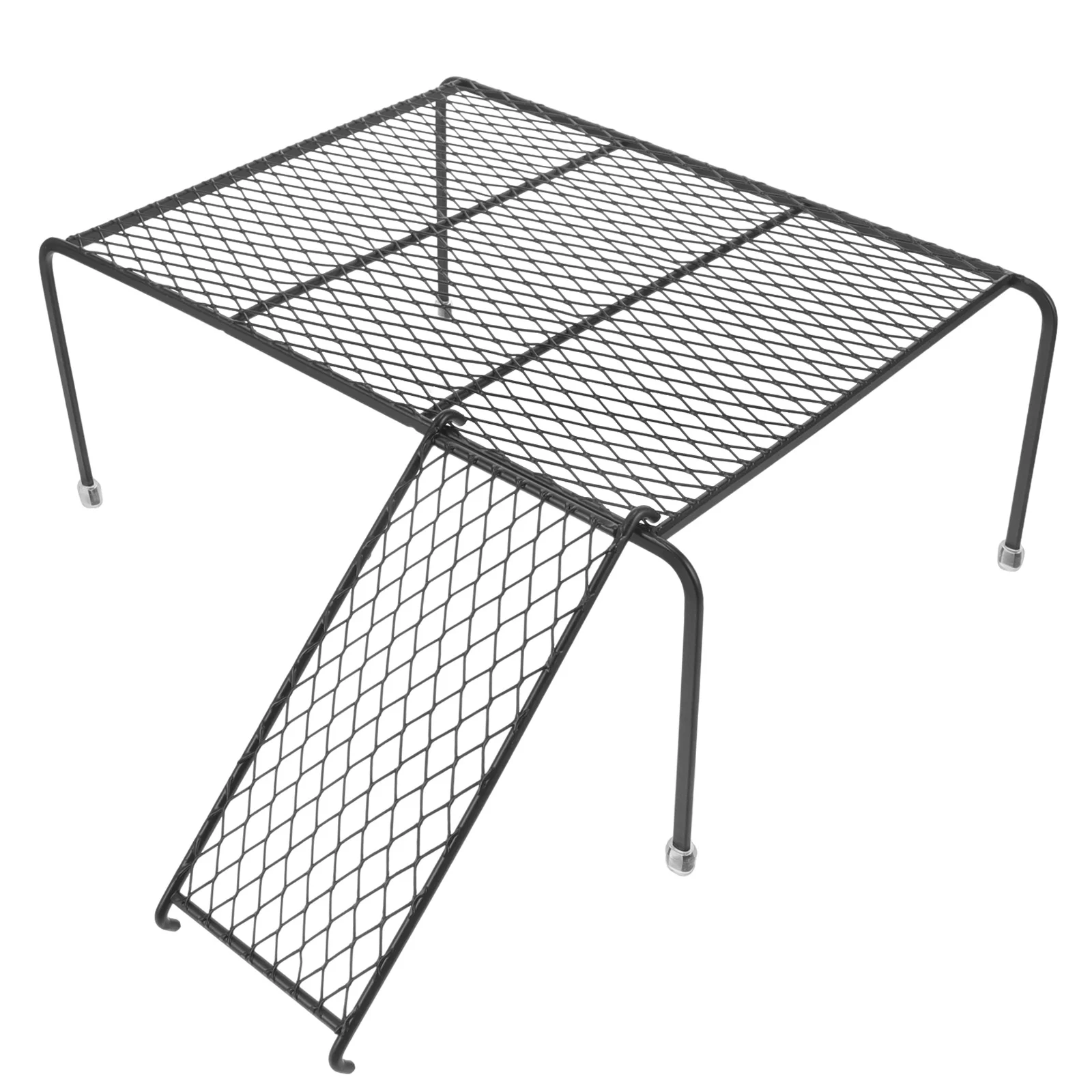 

Chicken Coop Rack Iron Mesh Platform For Small Pets Durable Hollow-Out Feeding Holder Rutin Chicken Jumping Supply