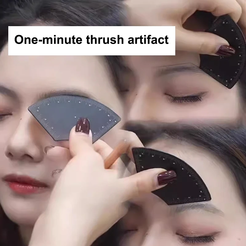 1pcs Eyebrow Design Ruler Fast Drawing Eyebrow Drawing Eyebrow Design Ruler Reusable Shaping Mapping Tool Beauty Tool Gift