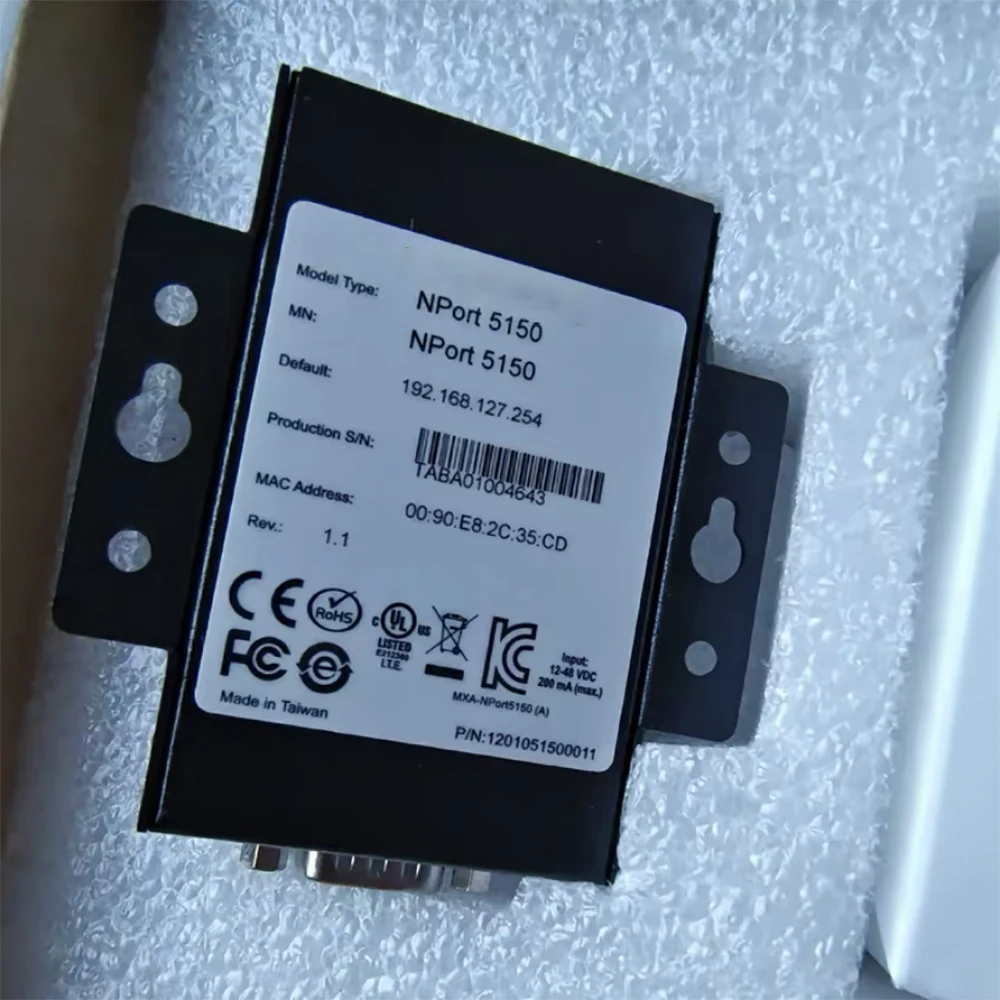 

Сетевой сервер устройств Nport 5150 с одним последовательным портом Nport5150