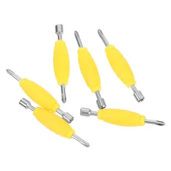 6Pcs Fingerboard Tool Mini Screwdriver Double End Precision Repair Essential Gift Enthusiast fingerboard tool mini screwdriver
