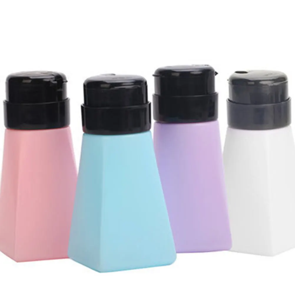 

2 Pcs Clear Empty Pump Bottle Leakproof Dispensers Small Liquid Soap Detergent Travel Size Plastic Long Straw