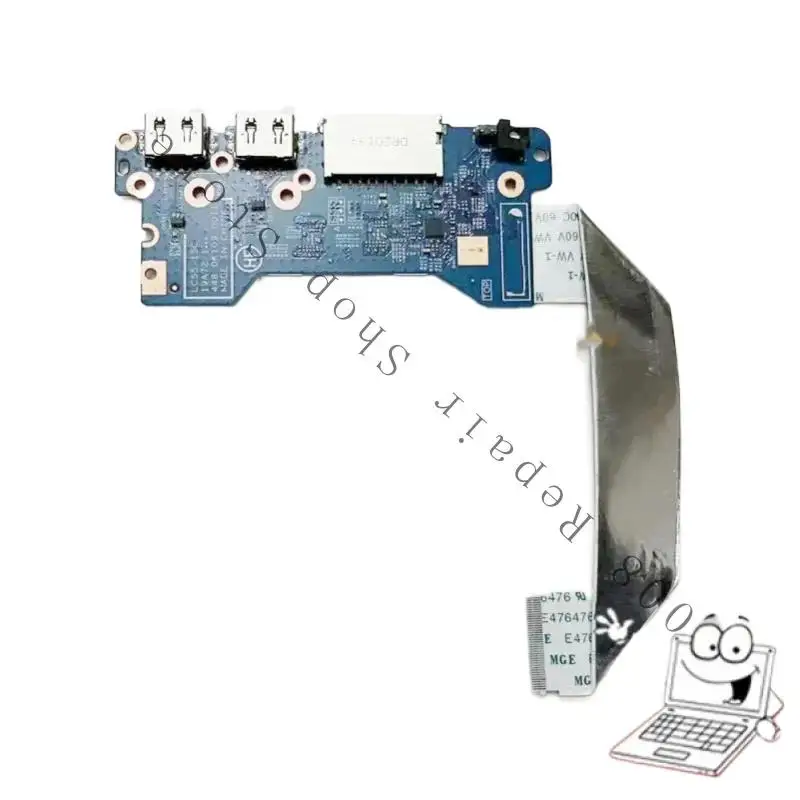 

For Lenovo New USB Card Reader Power Button Board IDEAPAD Flex 5 14IIL05/ITL05/ARE05 15IIL05 81X 1 LC55-15C 448. 0K109.0011. #