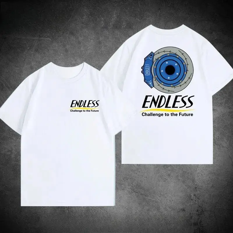 Endless Brake Disc JDM Racing Family Matching T‑Shirt Father Son Parent‑Kid Short Sleeve Auto Tuning Streetwear Outfit