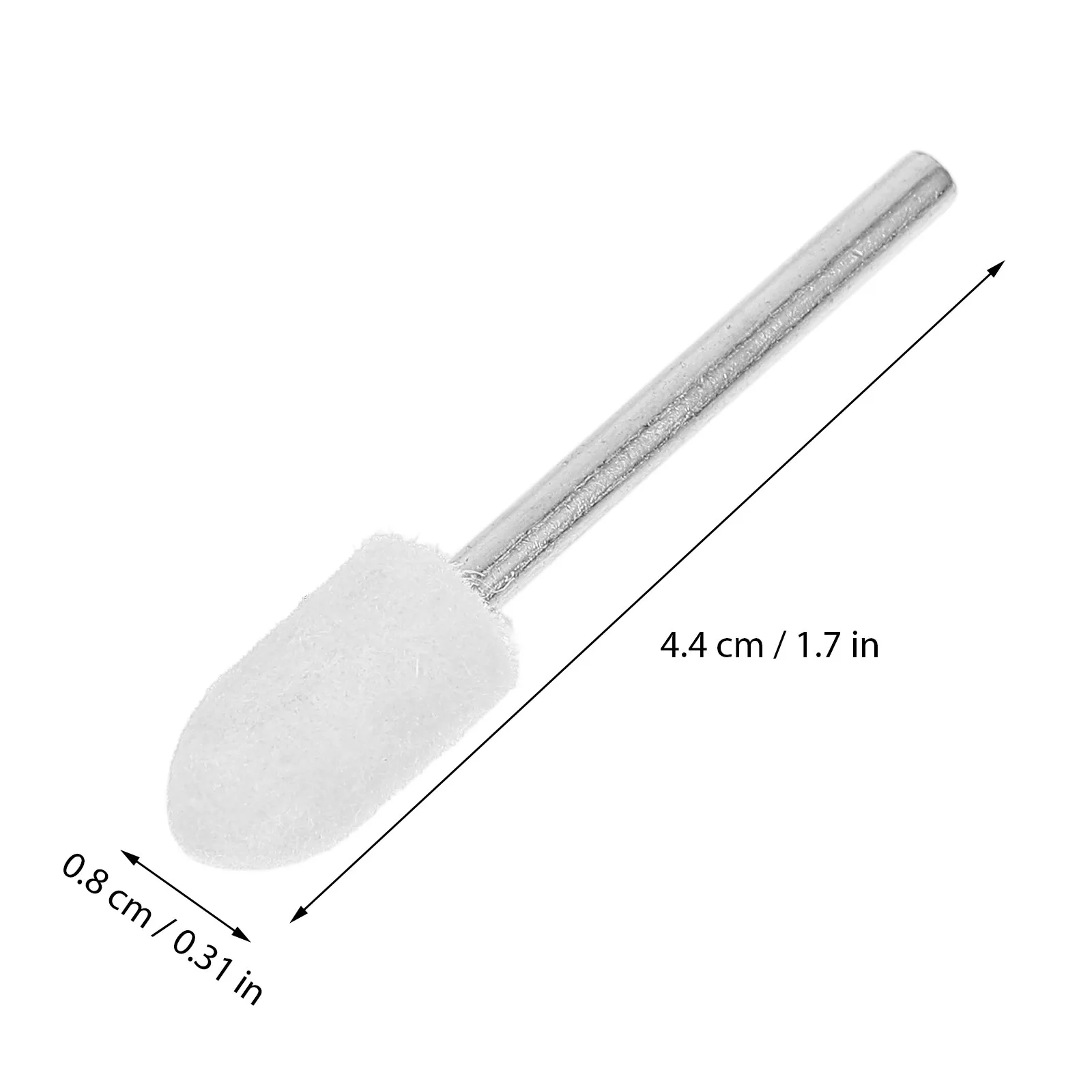 12Pcs Wool Grinding Head Polishing Brush Kit for Drill Multipurpose Rotary Tool Buffing Mesh Nail Art Jewelry Polisher