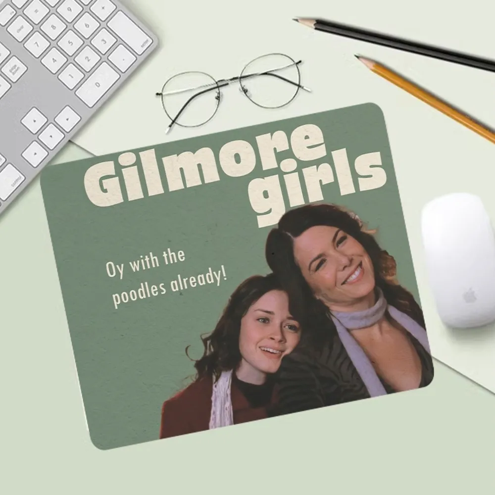 Gilmore Girls TV Mousepad Computer Desk Mat Table Keyboard Pad Laptop Cushion Non-slip Deskpad