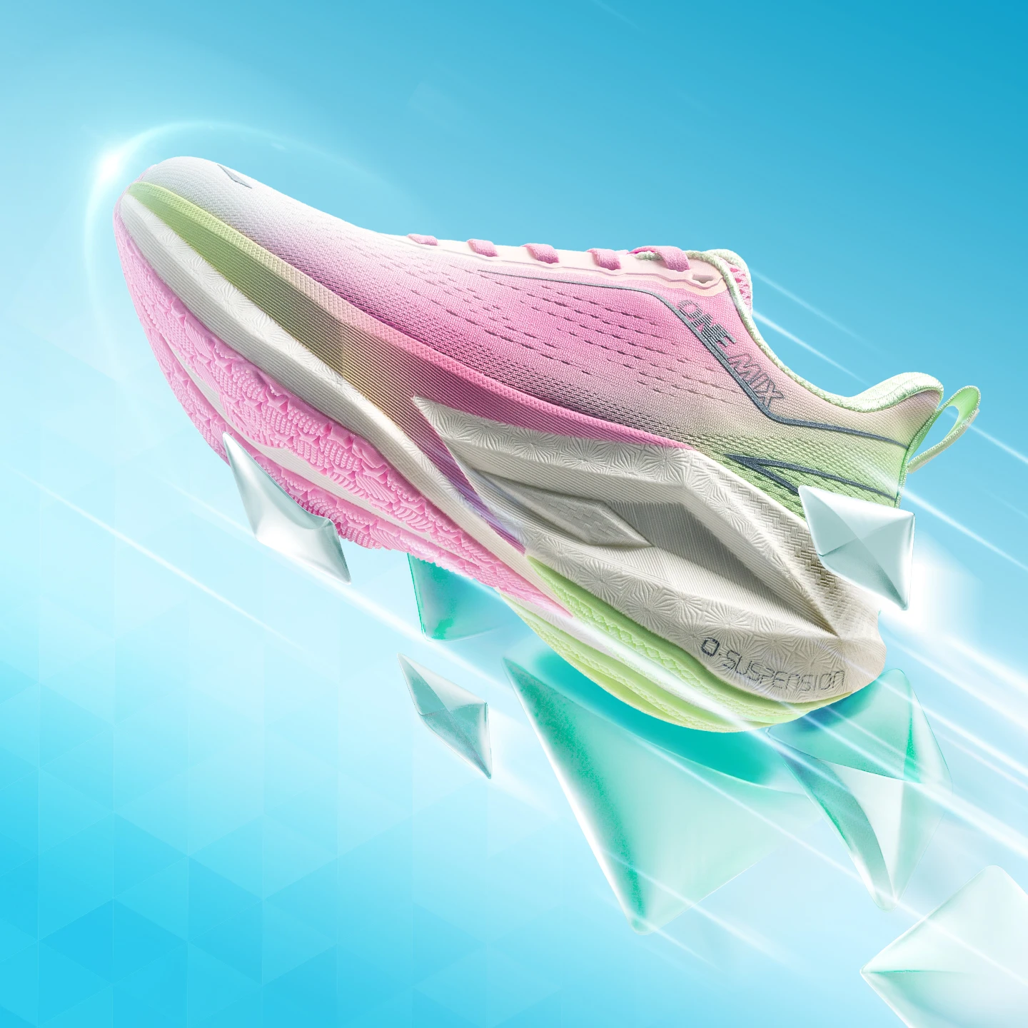 ONEMIX Outdoor Jogging Running Shoes for Men Super Light Outdoor Athletic  Sneakers Elevator Antislip Walking Shoes Female