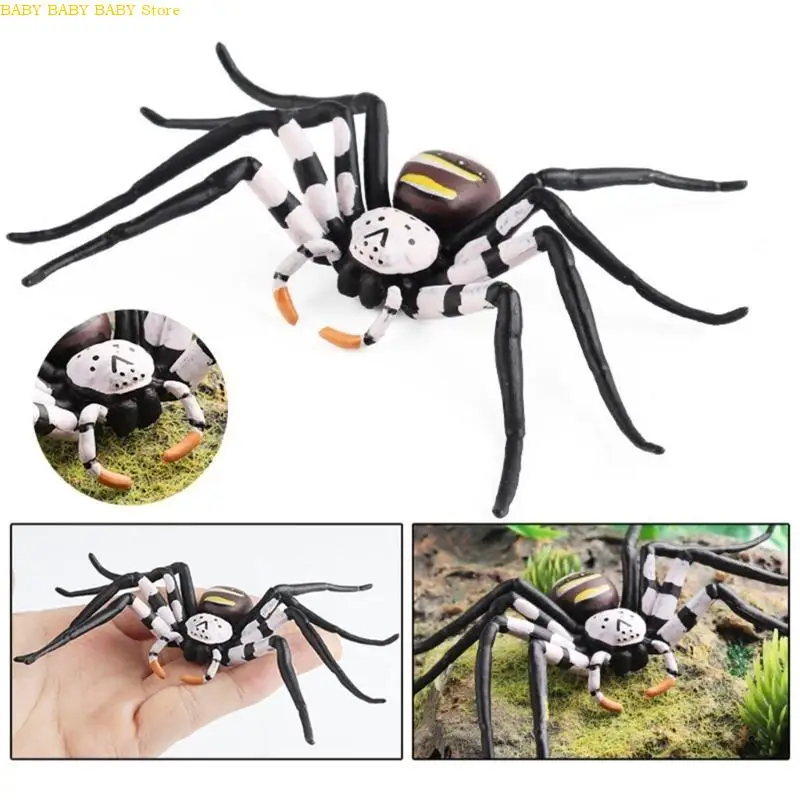 Q81A Spiders Scarab Toy Perfect for Role Playing and Pretend Play Hand Painted Figurine Scarab