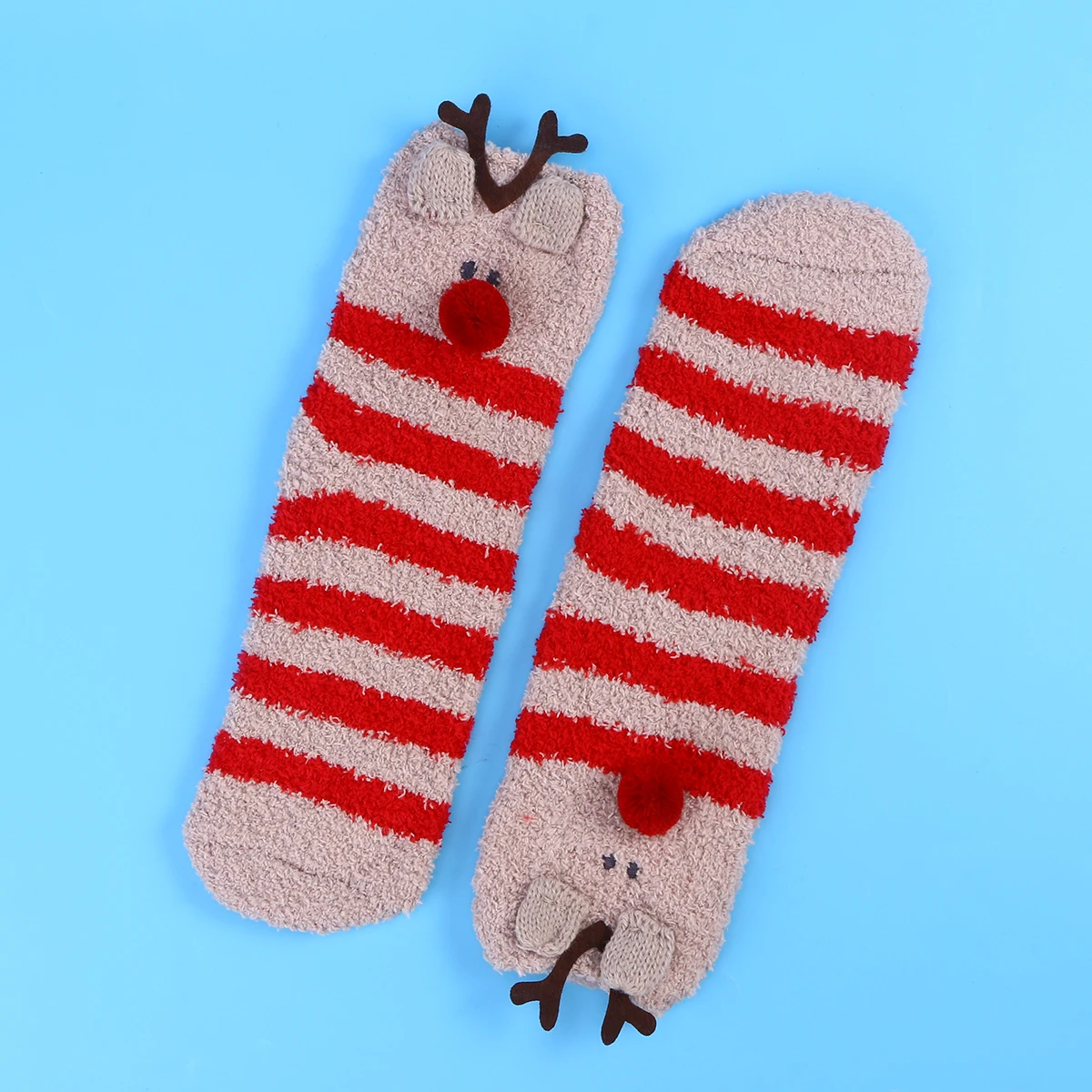 

Christmas Socks Warm Floor Socks For Women Winter Sleeping Party Fun Pattern Warmth Comfort