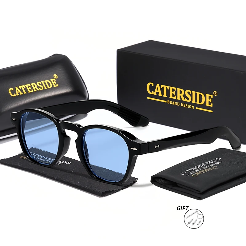 CATERSIDE Mode männer Optische Sonnenbrille Runde Angepasst Rezept Sonnenbrille frauen Party Reise Dekoration Brillen – Detail 7