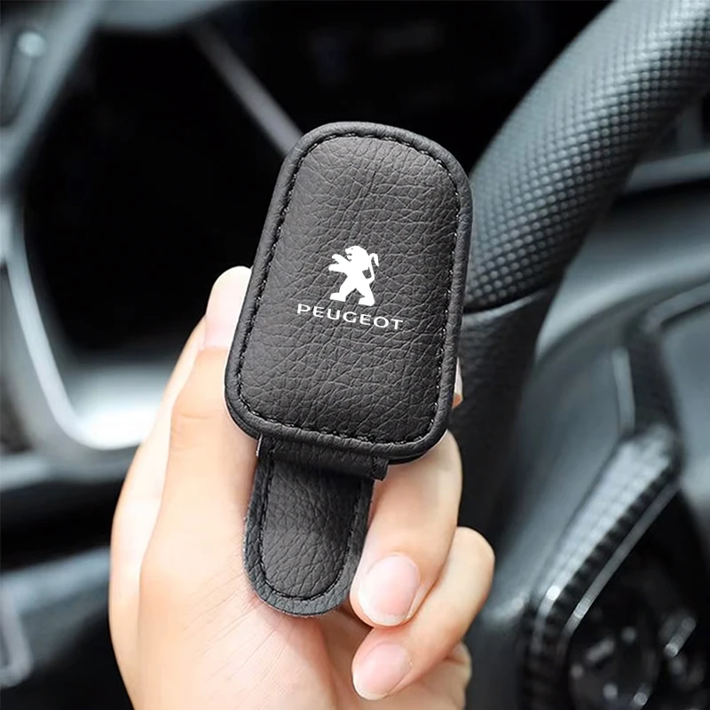 سيارة الشمس قناع نظارات كليب بو الجلود حامل النظارات الشمسية لبيجو 208 3008 308 2008 207 107 508 607 106 406 407 307 206 301 4