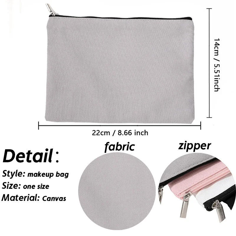 Bolsa de maquillaje de lona rosa para mujer, estuche de cosméticos para dama de honor, bolso de viaje para fiesta al aire libre, regalos de boda, caja de maquillaje, Bolsa femenina