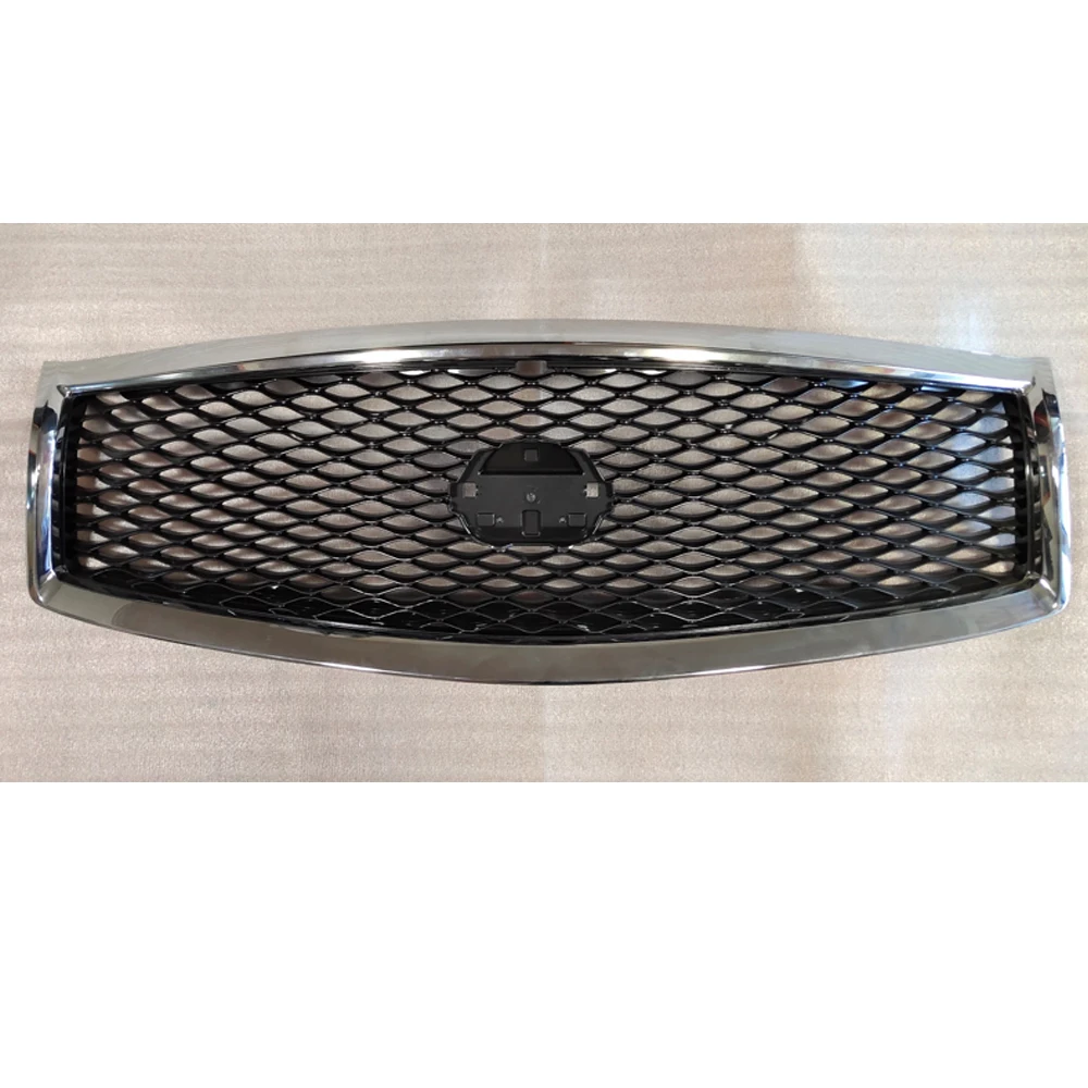 

Q70L 2015- for Infiniti Q70 grille without holes, grey mesh core + electroplated frame OE 62310-4AM0B