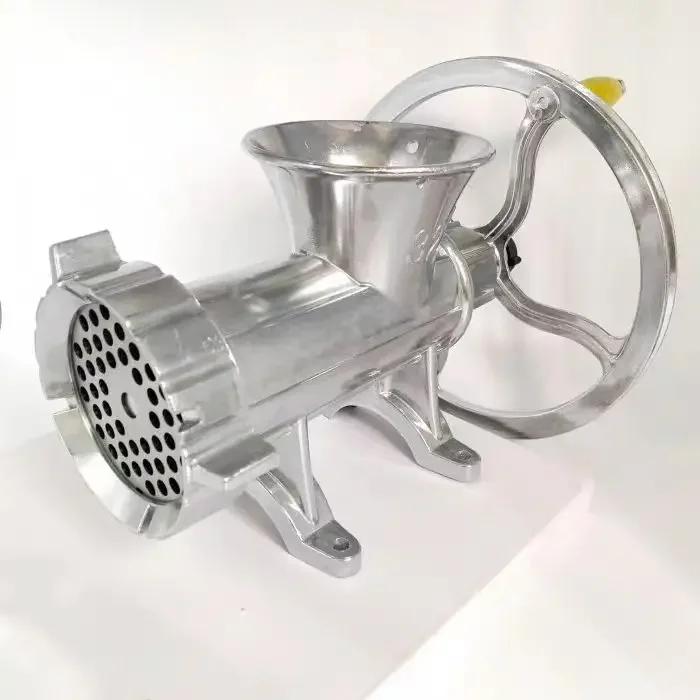 Heißer Verkauf 32-Aluminiumlegierung Manueller / elektrischer Fleischwolf Handfleischwolf