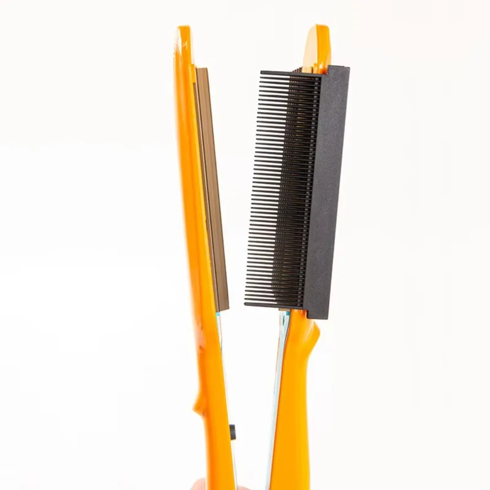 

Clip On Hair Flat Iron Comb Lightweight Styling Hair Combs Hair Care Tool Professional Straight Hair Comb